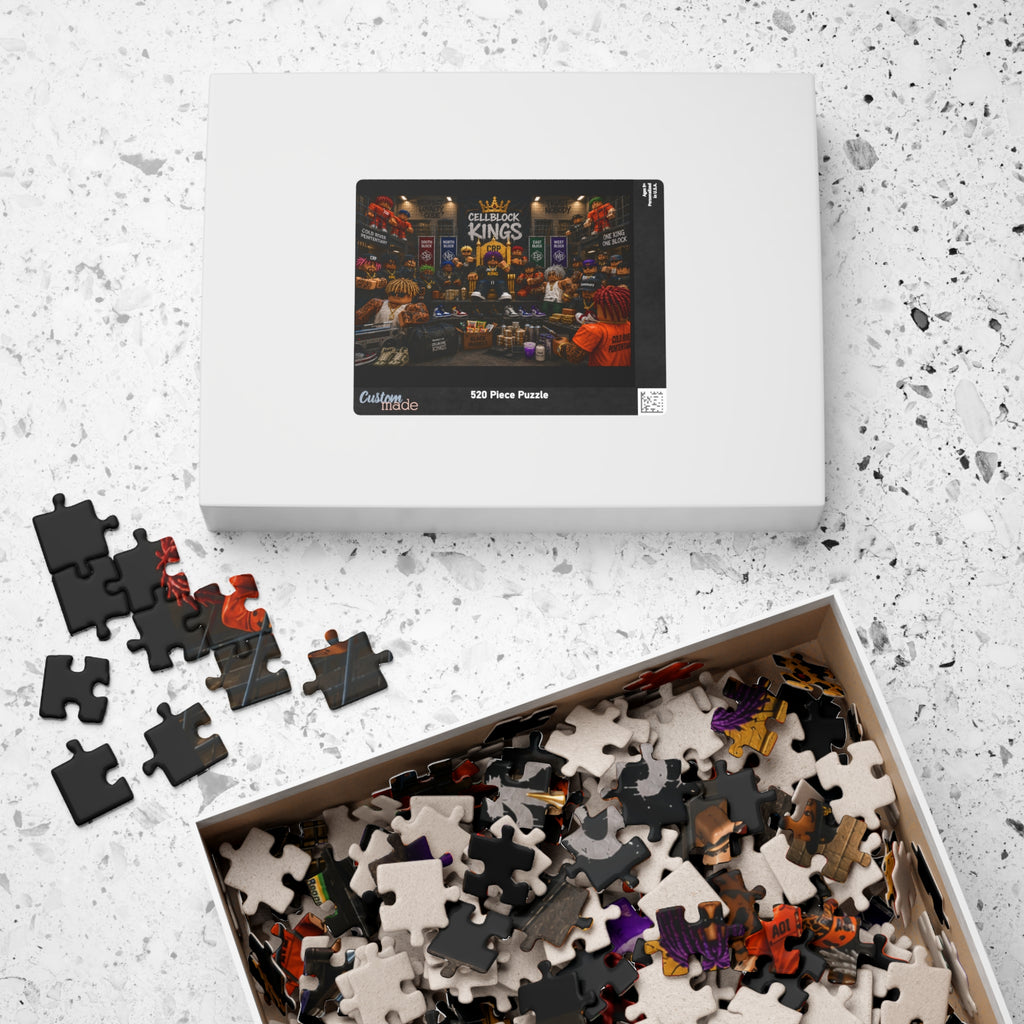 Cellblock Kings Throne Puzzle - 520 pieces