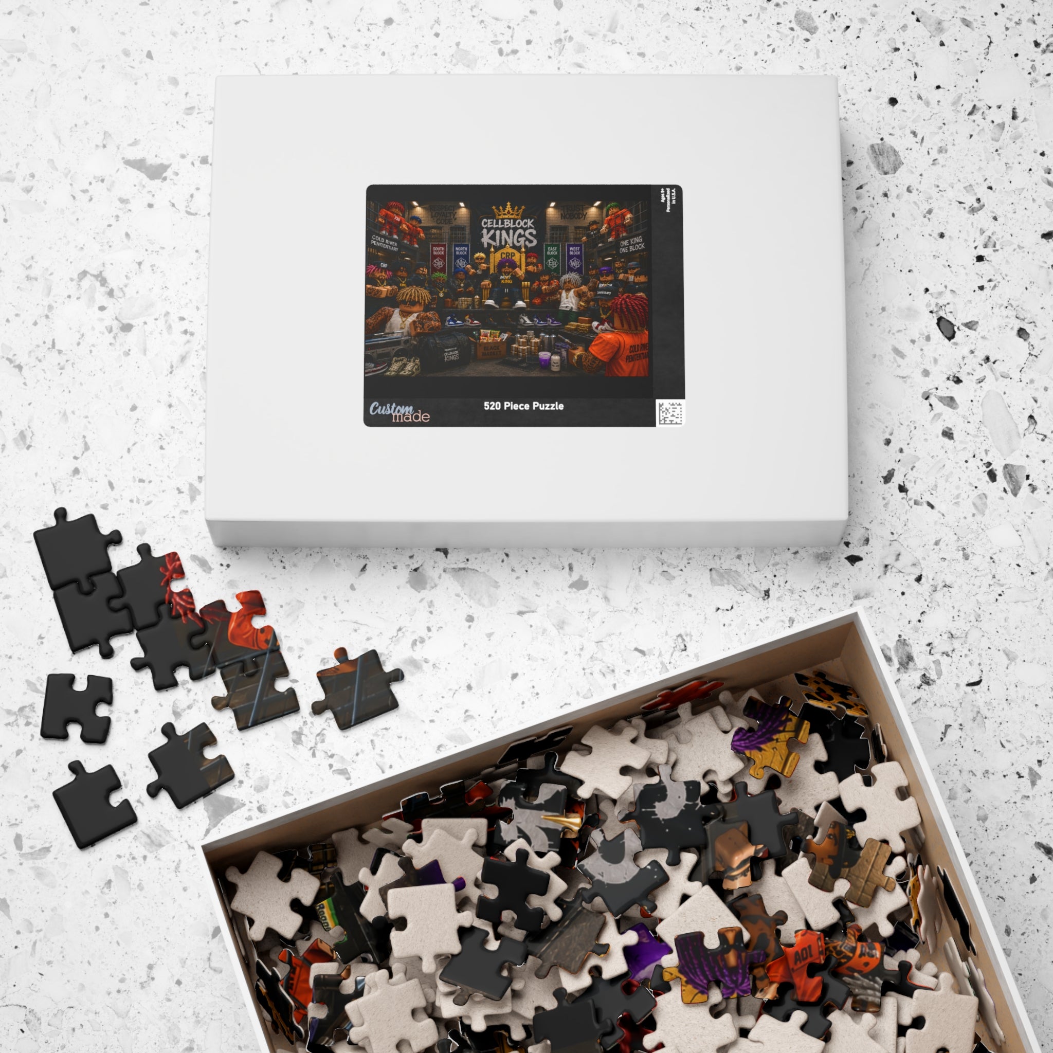 Cellblock Kings Throne Puzzle - 520 pieces