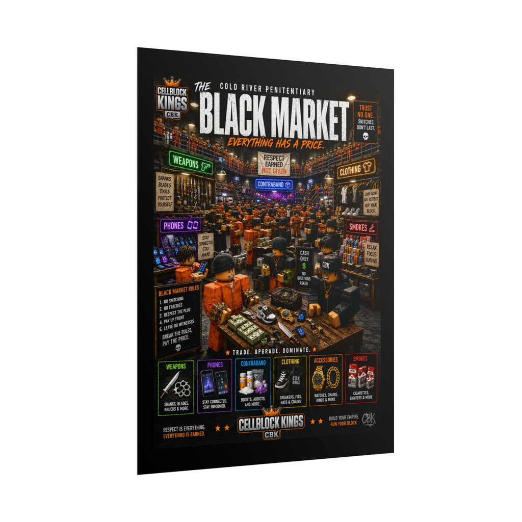 Cellblock Kings Black Market Poster