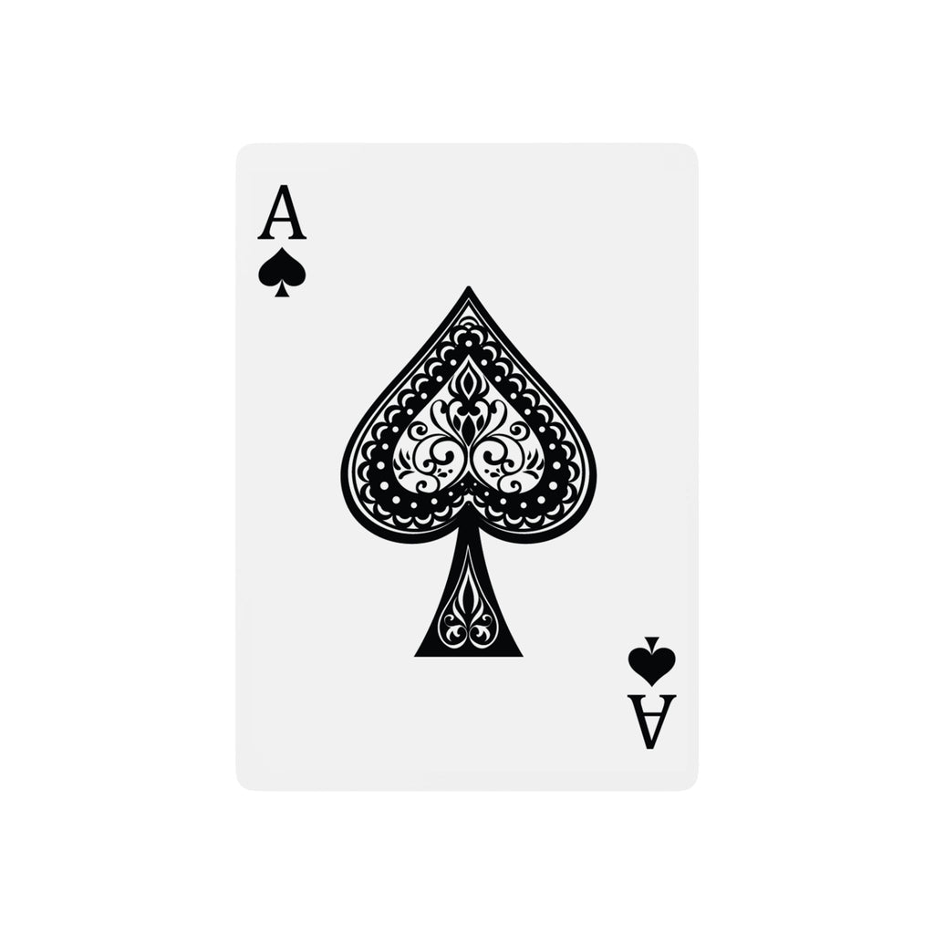 Skull King Poker Playing Cards — Gothic Ace of Spades Deck