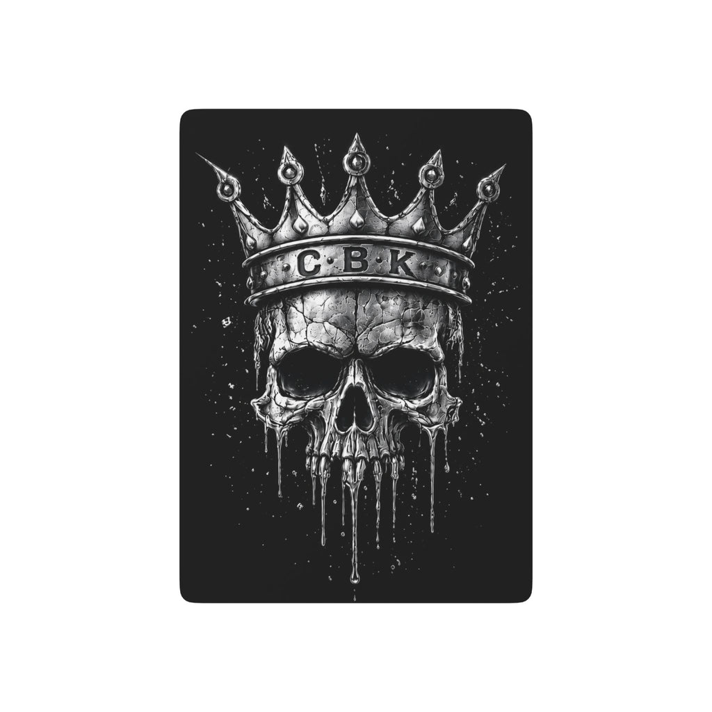 Skull King Poker Playing Cards — Gothic Ace of Spades Deck