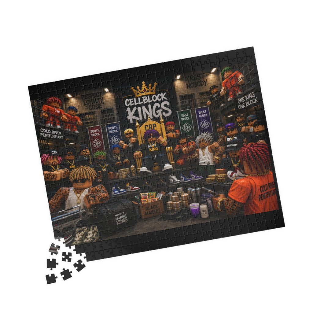 Cellblock Kings Throne Puzzle - 520 pieces