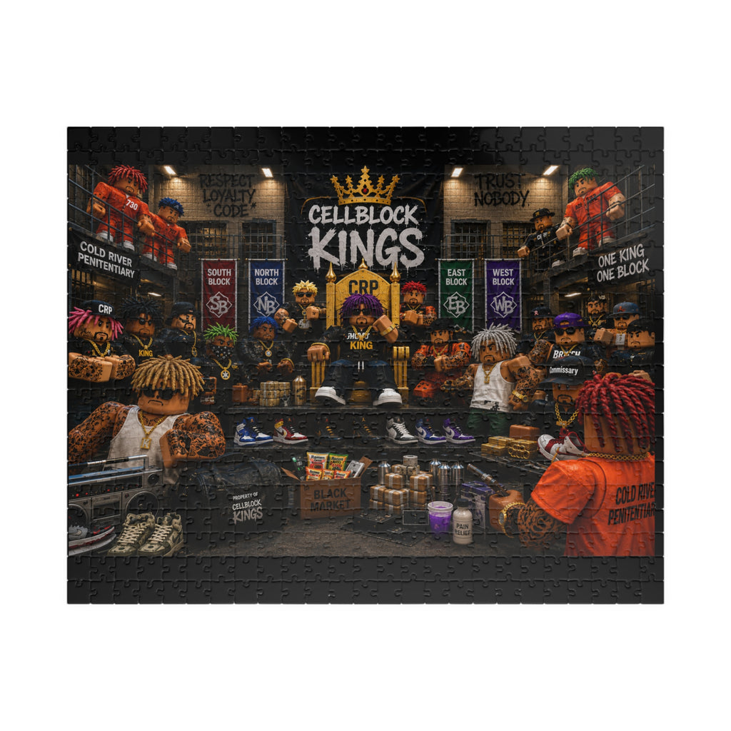 Cellblock Kings Throne Puzzle - 520 pieces
