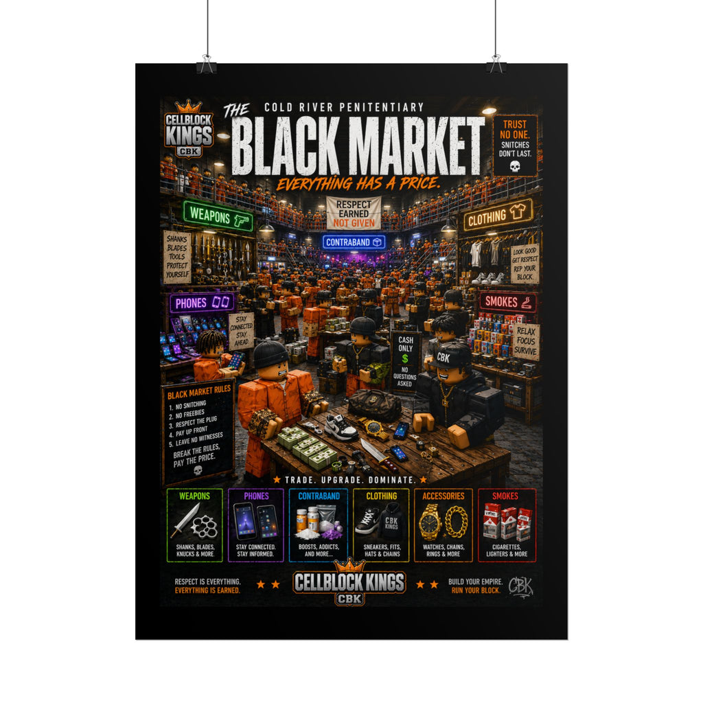Cellblock Kings Black Market Poster